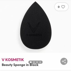 V Kosmetik Beauty Sponge in Black